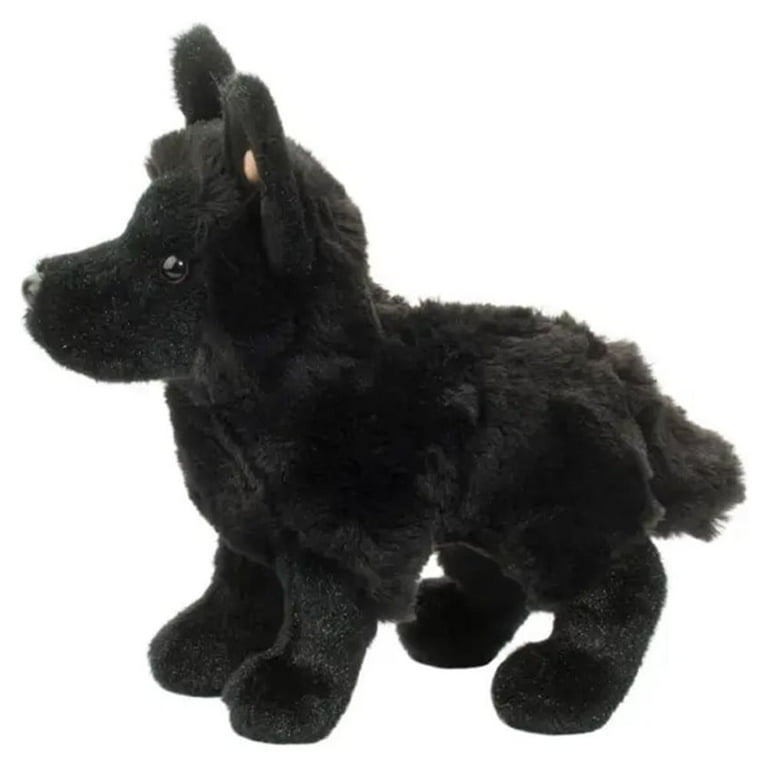Douglas Cuddle Toys Harko Black German Shepherd Dog Stuffed Animal