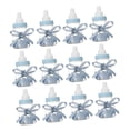 thumbnail image 2 of 12 unidades de mini botellas rellenables para regalos de baby shower en color azul y rosa. 蓝色, 2 of 9