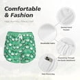 thumbnail image 4 of Gukieu Sheep Zzz Print Women's Sports Shorts with Drawstring Elastic Waistband for Running, Yoga, Fitness-X-Large, 4 of 7