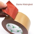 thumbnail image 5 of Brown Duct Tape,2 Inch  x 30 Yards,Heavy Duty Duct Tape Dark Brown,Waterproof,Strong Strength,Tear by Hand for Repairing,Fixing and Packing, 5 of 7