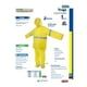 thumbnail image 2 of Traje Impermeable Con Reflejante 2 Pz Talla M 137616 Surtek SURTEK 137616, 2 of 3