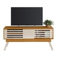 thumbnail image 1 of Mueble Rack 1.5 Elegante para TV hasta 65” Cinamomo/Blanco, 1 of 5