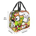 thumbnail image 3 of Sigee Sanrio Aq for Lunch Bag for Women Men, Reusable Lunch Bag Insulated Lunch Bag Lunch Box Cooler, 3 of 7