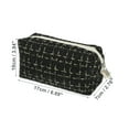 thumbnail image 2 of Unique Bargains 1Pc Durable Portable Travel Elegant Cosmetic Bag for Women Black, 2 of 4
