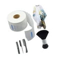 thumbnail image 3 of Conjunto de capa de peluquero desechable, tira para el cuello, capa de peluquería, herramientas de peinado, accesorios de salón, capa de estilismo de, 3 of 8