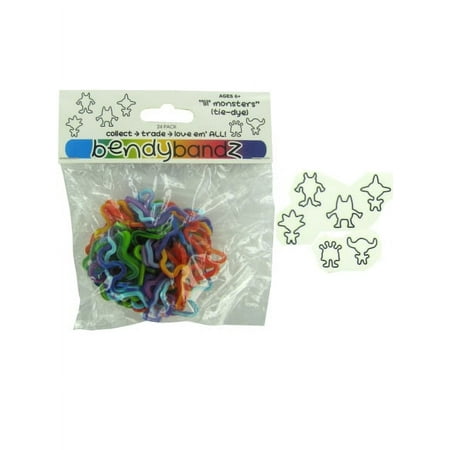 "Lil' Monsters" Stretchy Bands, 20 Count
