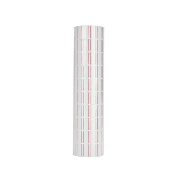 10 reels Price Sticker White Label Sticker Multifunctional Marking Sticker Paper Lag Sticker Record Sticker Rolls with 5000pcs Stickers for ...