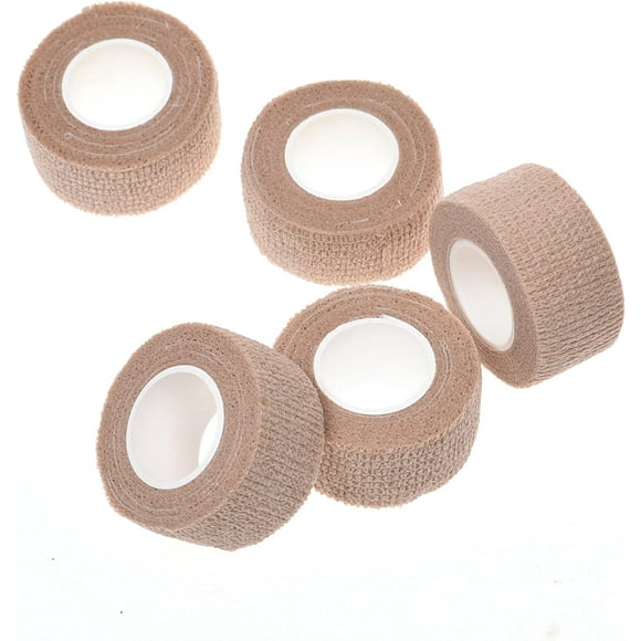 For wrist ankle swelling 5 rolls elastic self adhesive bandage bandage 1 pack inch wide roll elastic self adhesive bandage bandage roll 1 inch wide