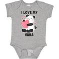 thumbnail image 3 of Inktastic I Love My Nana with Panda Illustration Boys or Girls Baby Bodysuit, 3 of 5