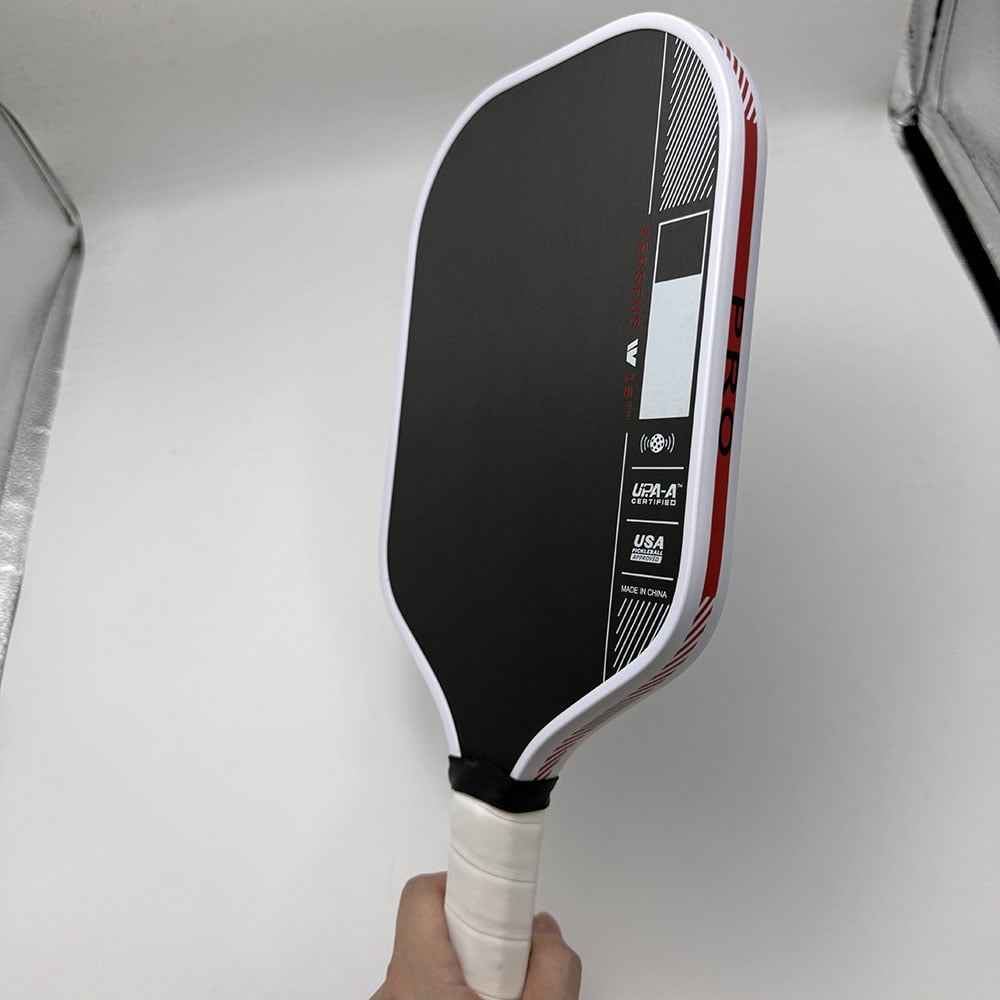 16mm Carbon Fiber Pickleball Paddle, USAPA Approved Tournament Paddle With T700 Surface & Polymer Foam Core, Thermoformed For Power & Control