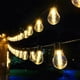 thumbnail image 5 of Cadena de luces solares para exteriores Laklulu, 20 LED, cadena de luces de 8 m, lámparas solares para exteriores, IP45 resistente a la intemperie, 8 modos, cadena de luces solares para patio,, 5 of 6