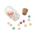 thumbnail image 4 of 20pc Clear Glass Jar Wishing Bottles Vials with Cork Bead Containers Clear 22x15mm Bottleneck: 7mm in diameter Capacity: 5ml(0.16 fl. oz), 4 of 4