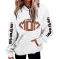 thumbnail image 1 of Wyzesi Chandails en Molleton Roses pour Femmes TG T-Shirt Graphique Décontracté à Manches Longues avec Poches Sweat à Capuche Pull Col Rond Chandails en Molleton pour Femmes Gym Rouges Gilet Boutonné, 1 of 4