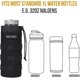 thumbnail image 4 of Bolsa para botella de agua de 32 oz – Soporte para botella de agua mejorado, bolsa de transporte táctica Molle para botella de agua hecha de nailon 1000D para caminar, viajar, senderismo, camping, ciclismo, deportes al aire libre ER, 4 of 5