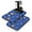 White-840, variant on Star Constellation Dish Drying Mat, Nebula Cosmic Rocket Absorbent Kitchen Mat, Sci-fi Lovers Design