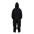 thumbnail image 3 of Horror Theme Fleece On-esie Jumpsuit with Screaming Mask Halloween Cosplay Loungewear for Adults, 3 of 3