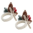 thumbnail image 4 of Wedding Decoration,2Pcs Decorative Napkin Holder Decorative Napkin Holder Innovative Napkin Ring Maximized Efficiency, 4 of 8