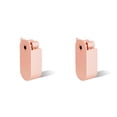 thumbnail image 3 of Guardoinrt Small Fan Handheld Foldable Dual Head Strong Power Fans for Airplane Travel Pink 3000 mA 2Set, 3 of 6