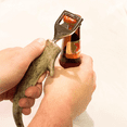 thumbnail image 4 of 2X Metal Bottle Opener Blank Stainless Steel Flat Bottle Opener Inserts Kit Threaded Beer Opener Hardware for Party, 4 of 5