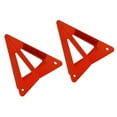 thumbnail image 4 of 2 Ensembles Kit de Sécurité Routière Réfléchissant Triangle en Plastique Panneau d'Avertissement Routier Utile, 4 of 8