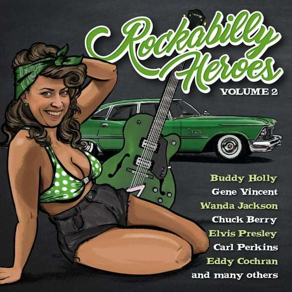 Artistes Variés - RSD 2025 - ROCKABILLY HEROES VOL. 2 - [Vinyle]