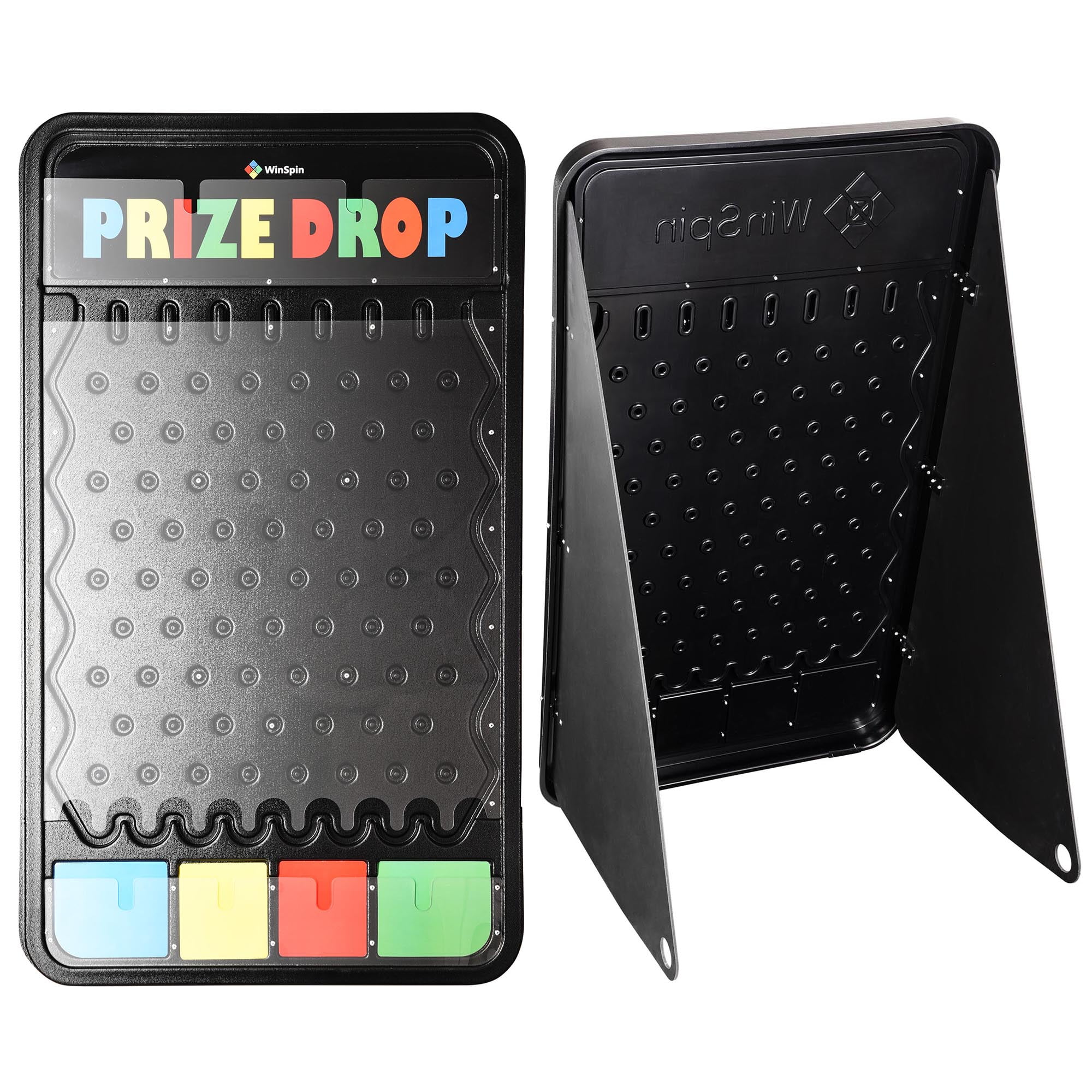 Prize Drop Boards Table-top Game with 8 Pucks 4 Slots Reusable Carnival  Party Holiday Activity Develop Intellect US Delivery