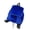 Blue, variant on Winter Women's Elegant Plush Furry Backpack - Small Solid Color Fuzzy Bag with Flap Cover & Drawstring Daily/Travel.