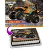 Scooby-Doo Monster Jam Edible Cake Image Topper Personalized Picture 1/4 Sheet (8"x10.5")