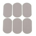 thumbnail image 1 of Parches Ovalados de Terciopelo para Codo Sunnimix Gamuza Gris 2 Piezas, 1 of 7