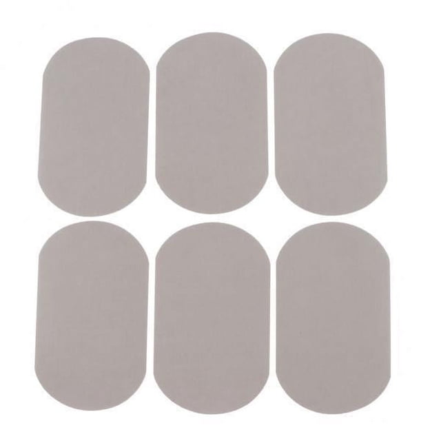 Parches Ovalados de Terciopelo para Codo Sunnimix Gamuza Gris 2 Piezas