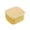 Yellow-S, variant on Holloyiver Sliced Cheese Container for Fridge, Yellow Plastic Butter Block Cheese Slice Storage Box with Flip Lid for Refrigerator Food Vegetable, 4.7"L x 4.3"W x 3.5"H