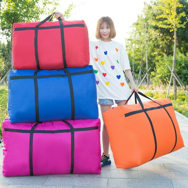 VONKY Scratch-proof And Tear-resistant Bag For Moving And Traveling Exquisite Craft Bag Large Capacity black-105L 1Set