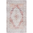 thumbnail image 2 of SAFAVIEH Arizona Neofit Medallion Machine Washable Area Rug, Rust/Light Brown, 9' x 12', 2 of 12