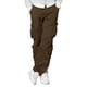 thumbnail image 1 of Pantalones Cargo Match Wild para Hombre Café Oscuro Talla 28, 1 of 6