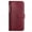 Winered, variant on Dteck for Samsung Galaxy S23 Plus Case for Women, Crossbody Wallet Phone Case with Card Holder, PU Leather Magnetic Closure Flip Zipper Strap Wallet Phone Case,Winered