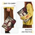thumbnail image 4 of Accordion File Organizer with Zip Closure 13 Pockets Expanding File Folder Letter A4 Paper Document Organizer for Home Office Snowman and Birds, 4 of 7