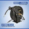 thumbnail image 3 of Powerhorse Auto-Rewind Pressure Washer Hose Reel, 4000 PSI, 50ft. Capacity, 3 of 4