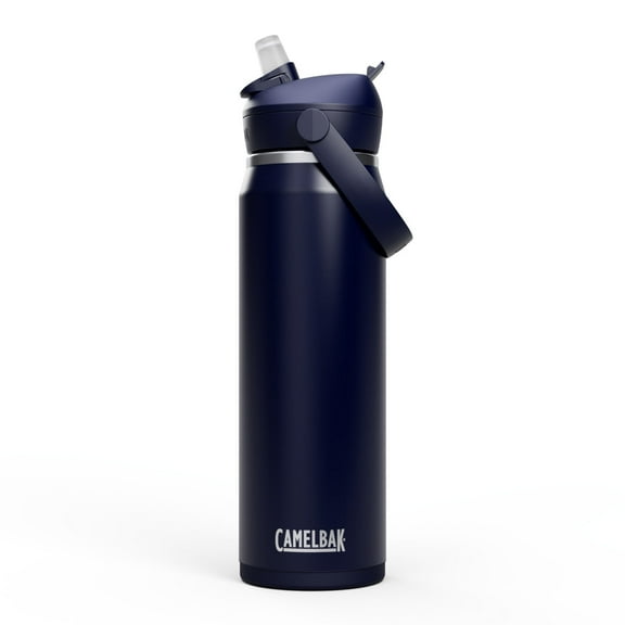 CamelBak Thrive™ Flip Straw Insulated Stainless Steel Water Bottle, 25 oz, Navy