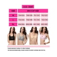 thumbnail image 2 of LELINTA Women's Seamless Racerback Sports Bras High Impact Workout Gym Activewear Bra Three Color Size M-XL, 2 of 9