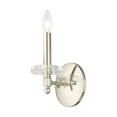 thumbnail image 6 of 42701-35 Livex Lighting Bennington - 1 Light Wall Sconce - 5 Inches wide by 11 Inches high-Polished Nickel Finish, 6 of 12