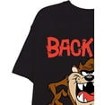 thumbnail image 5 of Looney Tunes Mens Shirt, Graphic Back Off Tasmanian 90’s Classic T-Shirt Black - XL, 5 of 7