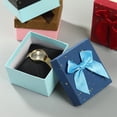 thumbnail image 3 of Packaging Box Portable Decorative Protective Replacing Rectangular Cute Protective Watch Pendant Earring Bracelet Gift Case Wrapping White, 3 of 9