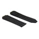 thumbnail image 4 of 24mm Silicone Band Plastic Black Watch Band For Hublot, 4 of 5