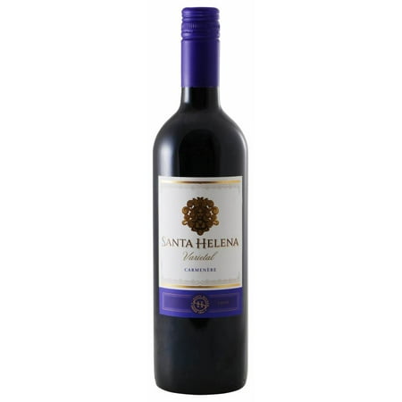 Santa Helena Carmenere Central Valley Chile Red Wine, 750 ml Glass Bottle, 12% ABV