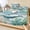 Teal Blue, variant on Twin XL Size Fitted Sheet Set - Sea Turtle 2 Piece Bedding Sets 16" Deep Pocket Fitted Sheet with 1 Pillowcases, Coastal Seahorse Whale Octopus Ocean Seagrass Brushed Microfiber Hotel Bed Sheets