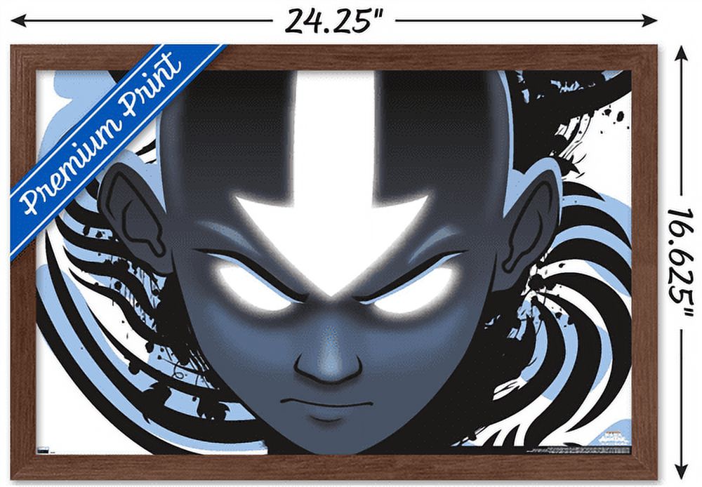 Avatar - Face Wall Poster, 14.725" x 22.375", Framed