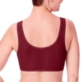 thumbnail image 3 of Lumistal Push Up Bra Thin Wireless Comfort Breathable High Support Bra Sagging Side Breast Seamless Control Minimizer Bras Sports Bras for Women XXXL, 3 of 7