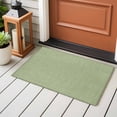 thumbnail image 5 of Vintage Sage Green Large Area Rugs for Bedroom Living Room, Soft Non Slip Carpet Bedside Rug, Farmhouse Retro Beige Solid Color Rectangular Floor Cover Kitchen Accent Rug 2'x3' for Dining Room/Office, 5 of 9