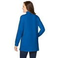 thumbnail image 2 of Woman Within Plus Size Perfect Long-Sleeve Mockneck Tee (Petite Available), 2 of 6