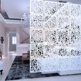 thumbnail image 1 of Decorative Panels For Your Interior Spaces, Hanging Room Divider With Connecting Rings, Functional Wall Screen, Enhance Your Rooms With A Touch Of Artistry, 12-Piece Set, 1 of 5